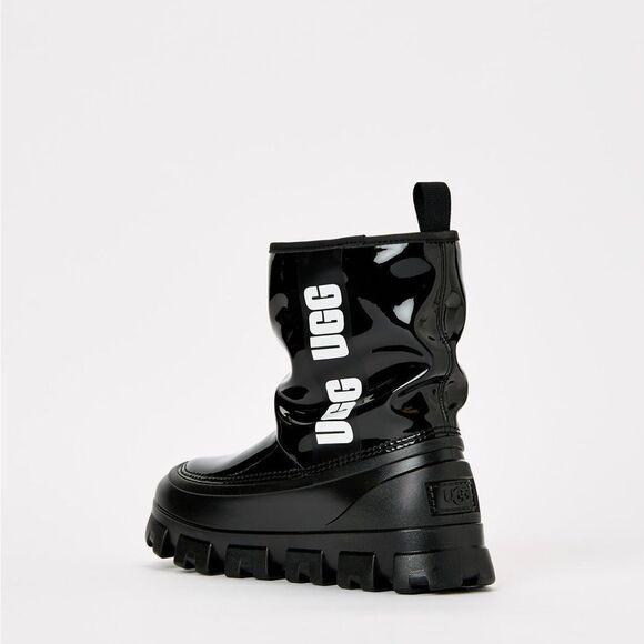 UGG Classic Brellah Mini Women’s Black size 6 NWT in box - Picture 2 of 9